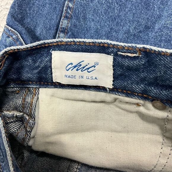 VINTAGE 80’s CHIC High Rise Tapered Jeans - Picture 5 of 5